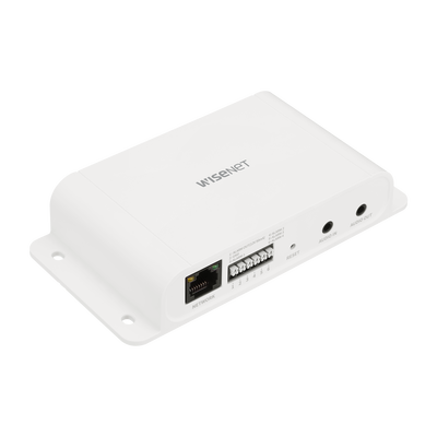 Modulo de E/S de Alarma y Audio por red para camaras PTZ Plus Wisenet Modulo de E/S de Alarma y Audio por red para camaras PTZ Plus Wisenet
