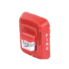 Bocina con Lámpara Estroboscópica, Montaje en Pared, Color Rojo, Nuevo Diseño Moderno y Elegante y Menor Consumo de Corriente