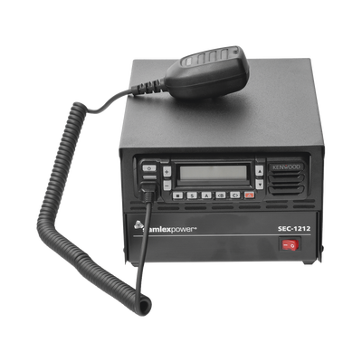 Gabinete para Radios NX-1700, NX-1800, NX-3720, NX-3820, Compatible con Fuente SEC1212 (Fuente y Radio NO incluidos)