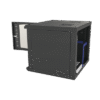 Gabinete para Montaje en Pared Fijo, con 9 Unidades de Rack, de 19in, Puerta de Cristal Templado, Fabricado en Acero
