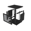 Gabinete de Pared Fijo, Puerta Perforada, con Rack de 19in, 9 Unidades de Rack