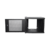 Gabinete de Pared con Puerta Perforada, 635mm de Profundidad, 9U Rack de 19'', Acero Reforzado