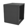 Gabinete para Montaje en Pared Cuerpo Fijo, con 12 Unidades de Rack, de 19in, Puerta de Cristal Templado, Fabricado en Acero