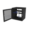 Gabinete de Pared Fijo, Puerta Perforada, Rack 19in, de 12 Unidades de Rack
