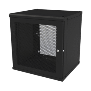 Gabinete de Pared Fijo, Puerta Perforada, Rack 19in, de 12 Unidades de Rack