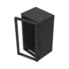 Gabinete Abatible de Pared (Con Marco Trasero) con Rack 19" de 24 Unidades. Ventana de Cristal Templado. Gabinete Abatible de Pared (Con Marco Trasero) con Rack 19" de 24 Unidades. Ventana de Cristal Templado.