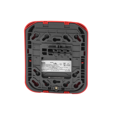 Lámpara Estroboscópica para Montaje en Pared, Color Rojo, Nivel de Candelas Seleccionable, Nuevo Diseño Moderno y Elegante y Menor Consumo de Corriente