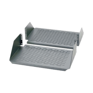 Charola Para Soportar Equipos en Rack de 19in, Ventilada, Frontal y Posterior, Capacidad de 136 Kg, 3UR Charola Para Soportar Equipos en Rack de 19in, Ventilada, Frontal y Posterior, Capacidad de 136 Kg, 3UR