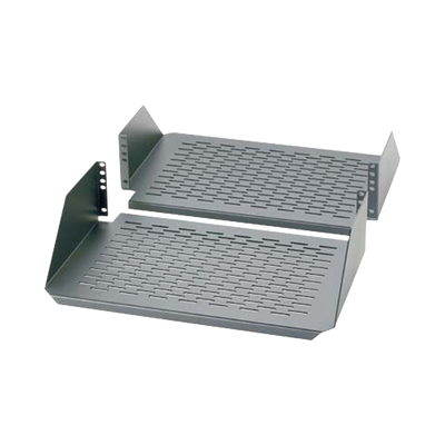 Charola Para Soportar Equipos en Rack de 19in, Ventilada, Frontal y Posterior, Capacidad de 136 Kg, 3UR Charola Para Soportar Equipos en Rack de 19in, Ventilada, Frontal y Posterior, Capacidad de 136 Kg, 3UR