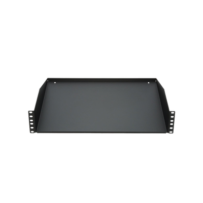 Charola para Soportar Equipos en Rack de 19", con Capacidad de Carga de 30Kg, 2UR Charola para Soportar Equipos en Rack de 19", con Capacidad de Carga de 30Kg, 2UR
