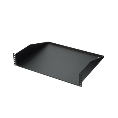 Charola para Soportar Equipos en Rack de 19", con Capacidad de Carga de 30Kg, 2UR Charola para Soportar Equipos en Rack de 19", con Capacidad de Carga de 30Kg, 2UR