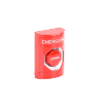 Botón de Emergencia, Texto en Español, Color Rojo, Acción Mantenida, Girar para Restablecer y LED Multicolor