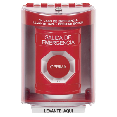 Botón Multipropósito, Salida De Emergencia, Girar Para Reset, Bocina Integrada, Español, Cubierta De Policarbonato, 2 Relevadores NO/NC, Interior/Exterior Botón Multipropósito, Salida De Emergencia, Girar Para Reset, Bocina Integrada, Español, Cubierta De Policarbonato, 2 Relevadores NO/NC, Interior/Exterior