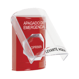 Botón Multipropósito, Apagado De Emergencia, Llave Para Reset, Bocina Integrada, Español, Tapa De Policarbonato, 2 Relevadores NO/NC, Interior Botón Multipropósito, Apagado De Emergencia, Llave Para Reset, Bocina Integrada, Español, Tapa De Policarbonato, 2 Relevadores NO/NC, Interior