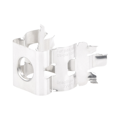 Sujetador de presión para cable Heliax de 7/8". Paquete de 10 piezas