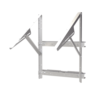 Montaje de Panel Solar para Poste Compatible con PRO-5012 + Gabinetes PST253015A/ PST304020A/ PST404020A/ EIPC404025/ EIPCB404030ï»¿ (No incluidos).