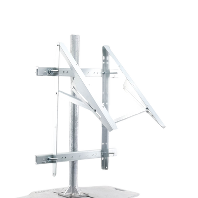 Montaje de Panel Solar para Poste Compatible con PRO-5012 + Gabinetes PST253015A/ PST304020A/ PST404020A/ EIPC404025/ EIPCB404030ï»¿ (No incluidos).