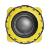 Subwoofer subterráneo de 10 in | 200 Watts | 4 Ohms | Amarillo