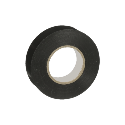 Cinta Eléctrica STRONGHOLD para Aislar, de PVC, Uso General Reparación y Mantenimiento, Grosor de 0.18mm (7 mil), Ancho de 19mm, y 18m de Largo, Color Negro