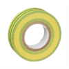 Cinta Eléctrica STRONGHOLD para Aislar, de PVC, Uso Construcción General en Tierras Físicas, Grosor de 0.13 mm (5 mil), Ancho de 19.05 mm, y 20.12 m de Largo, Color Amarillo/Verde.