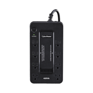 UPS de 425 VA/255 W, Topología Standby, Entrada 120 Vca NEMA 5-15P, Tipo Gabinete Compacto, Con 8 Tomas NEMA 5-15R UPS de 425 VA/255 W, Topología Standby, Entrada 120 Vca NEMA 5-15P, Tipo Gabinete Compacto, Con 8 Tomas NEMA 5-15R