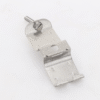 Sujetador de doble click para cable coaxial de 7/8" paquete de 10 piezas.