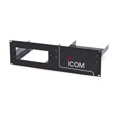 Montaje para rack de 19 " para Repetidor Icom UR-FR con Duplexer SYSCOM y Fuente SS18.