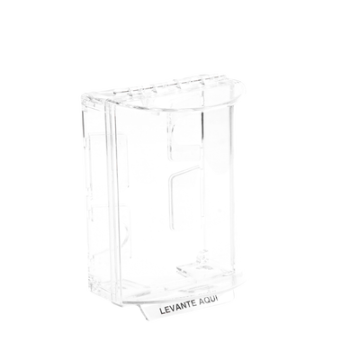 Cubierta Universal Transparente con Espaciador, Texto en Español