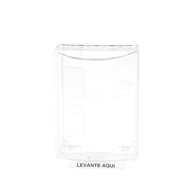 Cubierta Universal Transparente con Espaciador, Texto en Español