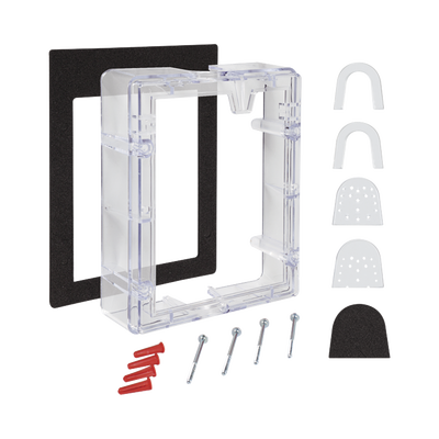 Espaciador de conducto transparente con juntas, para la serie Stopper II®Espaciador de conducto transparente con juntas, para la serie Stopper II®