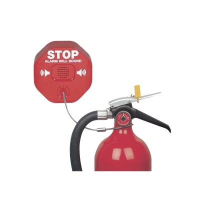Alarma Para Extintores De Incendio Serie Theft Stopper®, Evita Robo y Mal Uso. Con bocina a 12Vcd