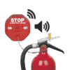 Alarma De Extintor Theft Stopper® Inalámbrica, Previene Robo y Mal Uso Del Extintor