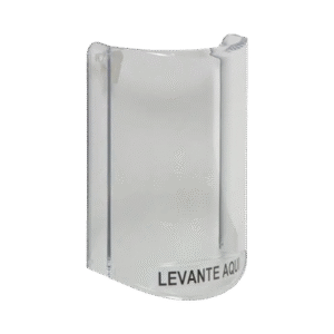 Cubierta Protectora De Policarbonato, Súper Resistente, Sin Sonido, Texto En Español, Para Botones Multiusos De STI Cubierta Protectora De Policarbonato, Súper Resistente, Sin Sonido, Texto En Español, Para Botones Multiusos De STI