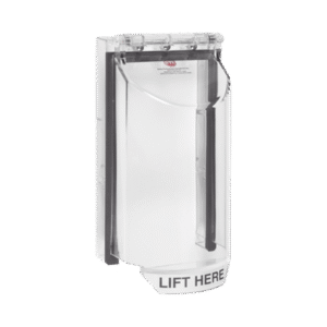 Cubierta De Policarbonato Serie Bopper Stopper®, Para Lectora, Sin Llave, Transparente, Texto En Inglés Cubierta De Policarbonato Serie Bopper Stopper®, Para Lectora, Sin Llave, Transparente, Texto En Inglés