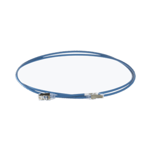 Patch Cord Cat6A, Diametro Reducido 28 AWG, Blindado S/FTP, CM/LS0H, 15 m, Color Azul Patch Cord Cat6A, Diametro Reducido 28 AWG, Blindado S/FTP, CM/LS0H, 15 m, Color Azul