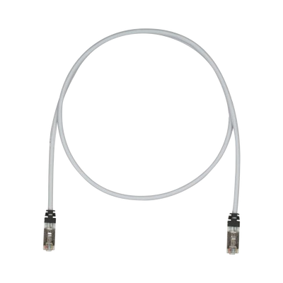 Patch Cord Cat6A, Blindado S/FTP, CM/LS0H, 10ft, Color Gris Patch Cord Cat6A, Blindado S/FTP, CM/LS0H, 10ft, Color Gris