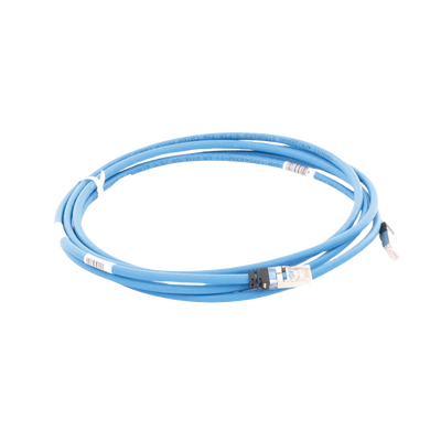 Patch Cord Cat6A, Blindado S/FTP, CM/LS0H, 10 m, Color Azul