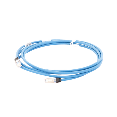 Patch Cord Cat6A, Blindado S/FTP, CM/LS0H, 10 m, Color Azul