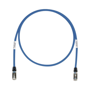 Patch Cord Cat6A, Blindado S/FTP, CM/LS0H, 2ft, Color Azul Patch Cord Cat6A, Blindado S/FTP, CM/LS0H, 2ft, Color Azul