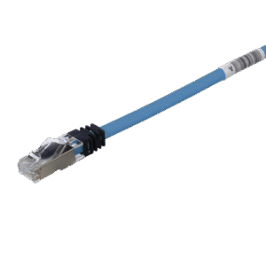 Patch Cord Cat6A, Blindado S/FTP, CM/LS0H, 2 m., Color Azul Patch Cord Cat6A, Blindado S/FTP, CM/LS0H, 2 m., Color Azul