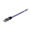 Patch Cord Cat6A, Blindado S/FTP, CM/LS0H, 5ft, Color Violeta Patch Cord Cat6A, Blindado S/FTP, CM/LS0H, 5ft, Color Violeta