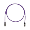 Patch Cord Cat6A, Blindado S/FTP, CM/LS0H, 5ft, Color Violeta Patch Cord Cat6A, Blindado S/FTP, CM/LS0H, 5ft, Color Violeta