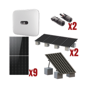 Kit Solar Interconexion / 5kW 220Vca / Inversor HUWAEI / Montaje Incluido Kit Solar Interconexion / 5kW 220Vca / Inversor HUWAEI / Montaje Incluido