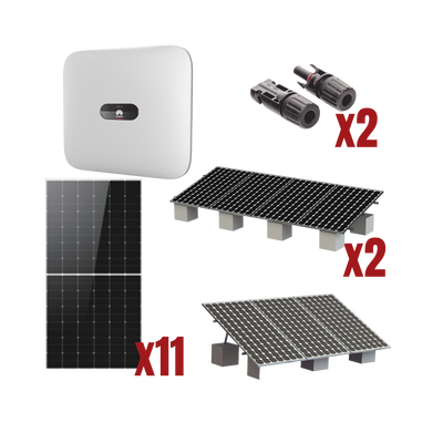 Kit Solar Interconexion / 6 kW 220Vca / Inversor HUAWEI/ Montaje Incluido