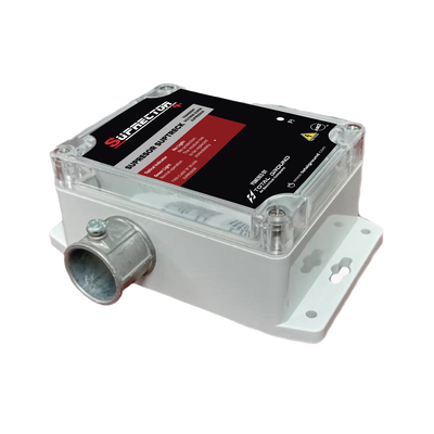 Supresor de Trasientes Clase B con voltaje de operación 480 Vca, 3 fases, 50 KA