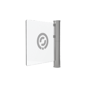 Puerta de seguridad para peatones motorizada bidireccional, uso especializado para personas con discapacidad Puerta de seguridad para peatones motorizada bidireccional, uso especializado para personas con discapacidad