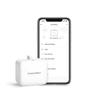 KIT Controlador HUB principal para dispositivos SwitchBot, Señal Wifi y BLUETOOTH, incluye 2 pulsadores y 1 control remoto KIT Controlador HUB principal para dispositivos SwitchBot, Señal Wifi y BLUETOOTH, incluye 2 pulsadores y 1 control remoto