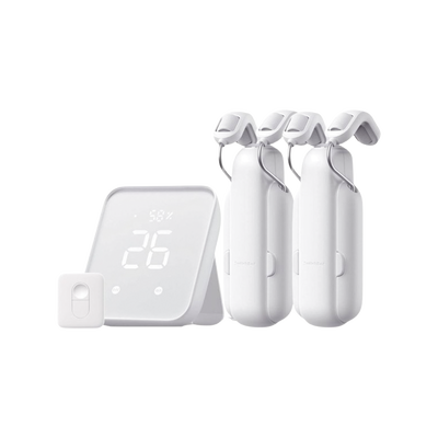 KIT Controlador HUB principal para dispositivos SwitchBot, Señal Wifi y BLUETOOTH, incluye 2 motores cortinas y 1 control remoto KIT Controlador HUB principal para dispositivos SwitchBot, Señal Wifi y BLUETOOTH, incluye 2 motores cortinas y 1 control remoto