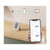 Medidor de temperatura y humedad Datos en pantalla / inalámbrico BLUETOOTH compatible con HUB SwitchBot Medidor de temperatura y humedad Datos en pantalla / inalámbrico BLUETOOTH compatible con HUB SwitchBot