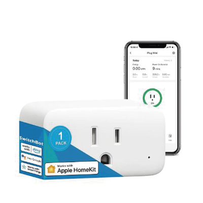 Adaptador tomacorriente PlugIn Mini, 15A, medición de consumo, control de electrodomésticos / BLUETOOTH / Wifi